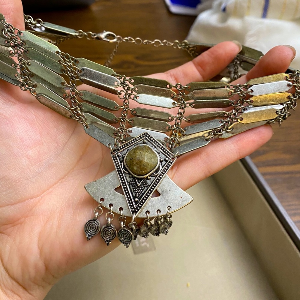 Tribal Collar Statement Necklace x Free People